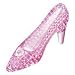HCM Kinzel 59113 - Crystal Puzzle: Schuh (Pink)