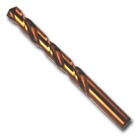 Cobalt HSS Drill Bit Fractional Straight Shank 1/4