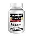 Goji Berry Extract - 120 Capsules - 30 day supply - 3200mg per serving - Lycium Barbarum (Wolfberry)
