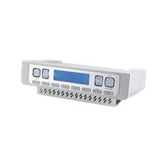 Soundmaster UR 2010 K�chenunterbau-Uhrenradio (PLL/UKW/RDS-Tuner) silber