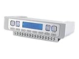 Soundmaster UR 2010 K�chenunterbau-Uhrenradio (PLL/UKW/RDS-Tuner) silber