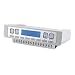 Soundmaster UR 2010 K�chenunterbau-Uhrenradio (PLL/UKW/RDS-Tuner) silber