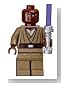 Mace Windu with Silver Lightsaber