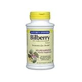 Bilberry Standardized 90 VegCaps by Nature's Answer / 90 Veggie Caps