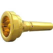 Denis Wick Gold-Plated Trombone Mouthpiece, 0AL