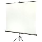 71IN Accuscreens Tripod Screen Matte White 1:1 50X50IN with Keystone
