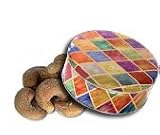 2 lb Extra Large Roasted Cashews Tin - Diamonds