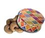 2 lb Extra Large Roasted Cashews Tin - Diamonds