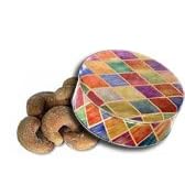 3 4 lb Extra Large Roasted Cashews Tin - Diamonds by Cashews