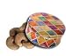 Gourmet Food : 2 lb Extra Large Roasted Cashews Tin - Diamonds
