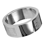 Four Elements Steel Mens Ring