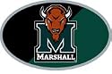 SD54593 Marshall University Auto Emblem