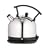 Dualit 2 litre dome kettle chrome with black trim 72600