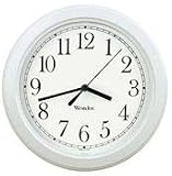 Westclox Simplicity Wall Clock, White