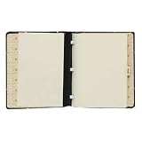 Wilson Jones 901-10 Looseleaf minute book ledger sheets, ivory linen, 11 x 8-1/2, 100 sheets/box