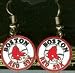 Boston Red Sox Earrings - Round