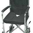 Mabis/DMI Coccyx Seat Cushion - Navy Blue - SIZE: 16 X 18 X 3 - SINGLE CUSHION
