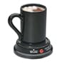 Rival BW8M-BL Black Beverage Warmer with 8 oz mug