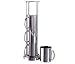 Cuisinox CUPST Double-Walled Coffee Mug Set with Stand
