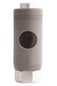 Milton 1/4in. NPT Safety Coupler  1/4in. NPT Female A Style