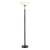 Fleet Tall Floor Lamp - Black/ Black Nickel
