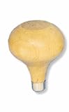 GRAVER HANDLE WOOD PEAR 1-5/8 DIAMETER X 1-7/8 LENGTH