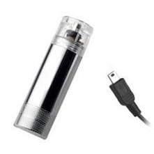 Sony Ericsson Satio AA battery Powered Emergency Cell Phone Travel Charger / Re-Charger in high grade Brushed Aluminum housing!