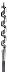 Makita 714246-A 15/16-Inch by 8-Inch Ship Auger Bit