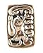 Mayan Glyph Pendant "U Txakwa" symbolizing Protection by invoking Ancestral spirits