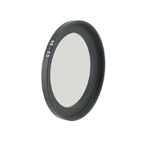 46-55mm Anodized Aluminum Step-up Ring Adapter for Cameras (Black) + Worldwide free shiping