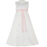 Childrens Flower Girl Dress LITO PINK Special Occasion Wedding Kids 4-12