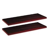 21COaHcbfRL. SL160  Alera Narrow Profile Bookcase Additional 24 Shelves, Mahogany  Category: Wood Bookcases