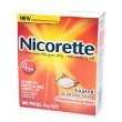 Nicorette Gum 100 Pieces 4mg Cinnamon Surge Flavor