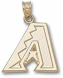 Arizona Diamondbacks 5/8 A Pendant - 10KT Gold Jewelry