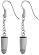 Bullet Pewter Earrings