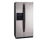 Whirlpool Gold GC5SHEXNS 24.5 cu. ft. Counter-Depth Side-by-Side Refrigerator with 3 Adjustable SpillGuard Shelves, In-Door-Ice Ice Dispensing System, In-Door-Air Door Cooling System and Clear Crispers: Stainless Steel
