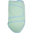 Miracle Blanket Green with Blue Trim