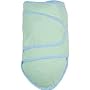 Miracle Blanket - Green with Blue Trim