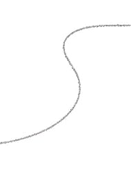White Gold 16in Perfectina Chain Necklace