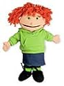 The Puppet Company Puppet Buddies Small Girl with Red Hair Hand Puppet (Light Skin Tone