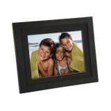 Sunpak 8-Inch Wireless Digital Photo Frame (Black Wood)