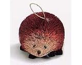 Brushkins by Nature's Accents Hedgehog Ornament