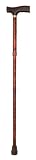 Duro-Med Adjustable Folding Fancy Cane, Copper Spiral