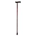 Duro-Med Adjustable Folding Fancy Cane, Copper Swirl