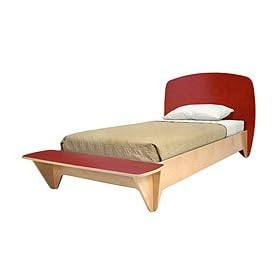 Eco-friendly Kid's Twin Bed - Surfin Kids Fire Finish