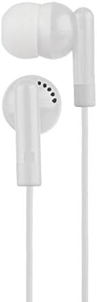 Earphones Earbud Headset Headphone with Mic for Apple iPhone 5 iphone 6 iPod 3.5 (White NO MIC)