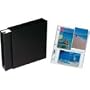 Print File Archival Family Photo Album Kit with 1.5" Binder & 50 Pages, Page Color: Clear