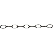 Campbell 0713277 Hobby/Craft Cathedral Chain on Reel, Black Finish, #32 Trade, 0.105" Diameter, 66' Length, 35 lbs Load Capacity