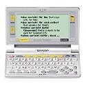 Sharp PW-E410 elektronisches W&ouml;rterbuch mit Langenscheidt Taschenw&ouml;rterb&uuml;chern Englisch und Franz&ouml;sisch und DUDEN in neuer Rechtschreibung