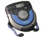 GPX C3980RS Rugged Sports Personal CD Player with 45-Second Anti-Skip Protection